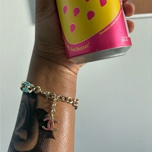 Cc Colorful charm bracelet